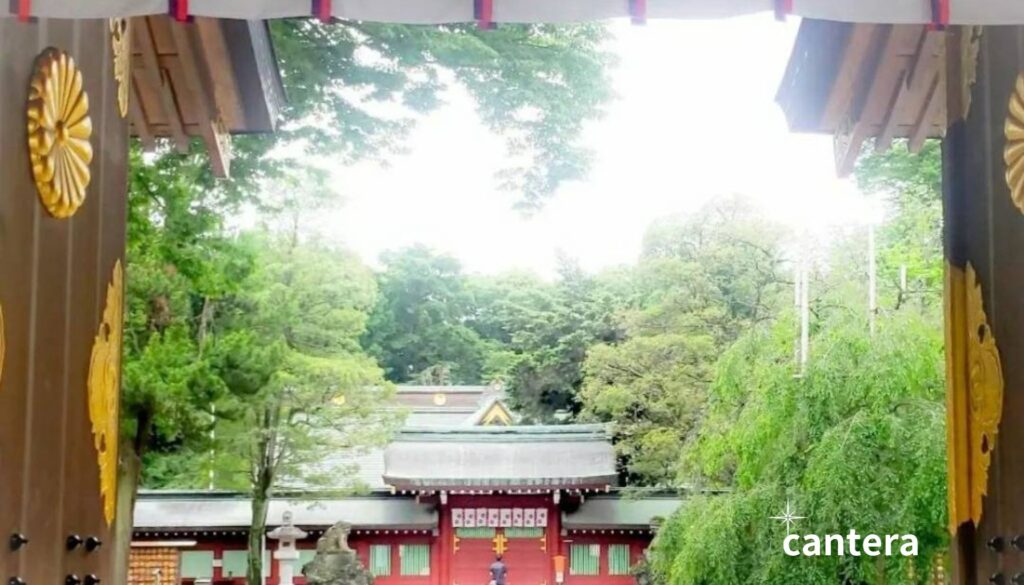 心をポジティブにリセットする場所、神社の風景